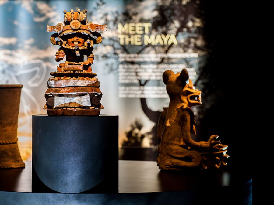Maya exhibition object