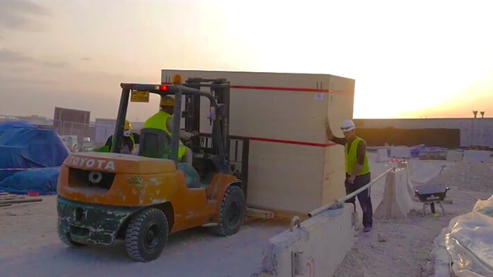 transport of the climate crates