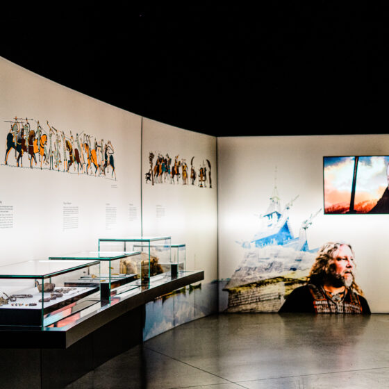 Vikings: Warriors of the North. Giants of the Sea - exhibition design